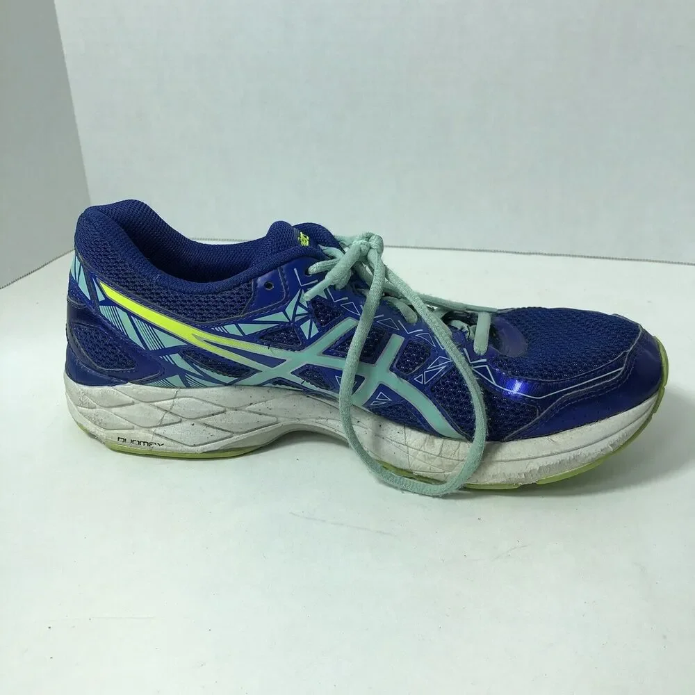Asics Shoes Womens Size 9 Blue Teal Gel Exalt‎ 3 Duomax Running Walking T666N E1
